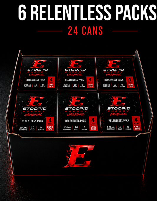 RELENTLESS PACK (24 CANS)